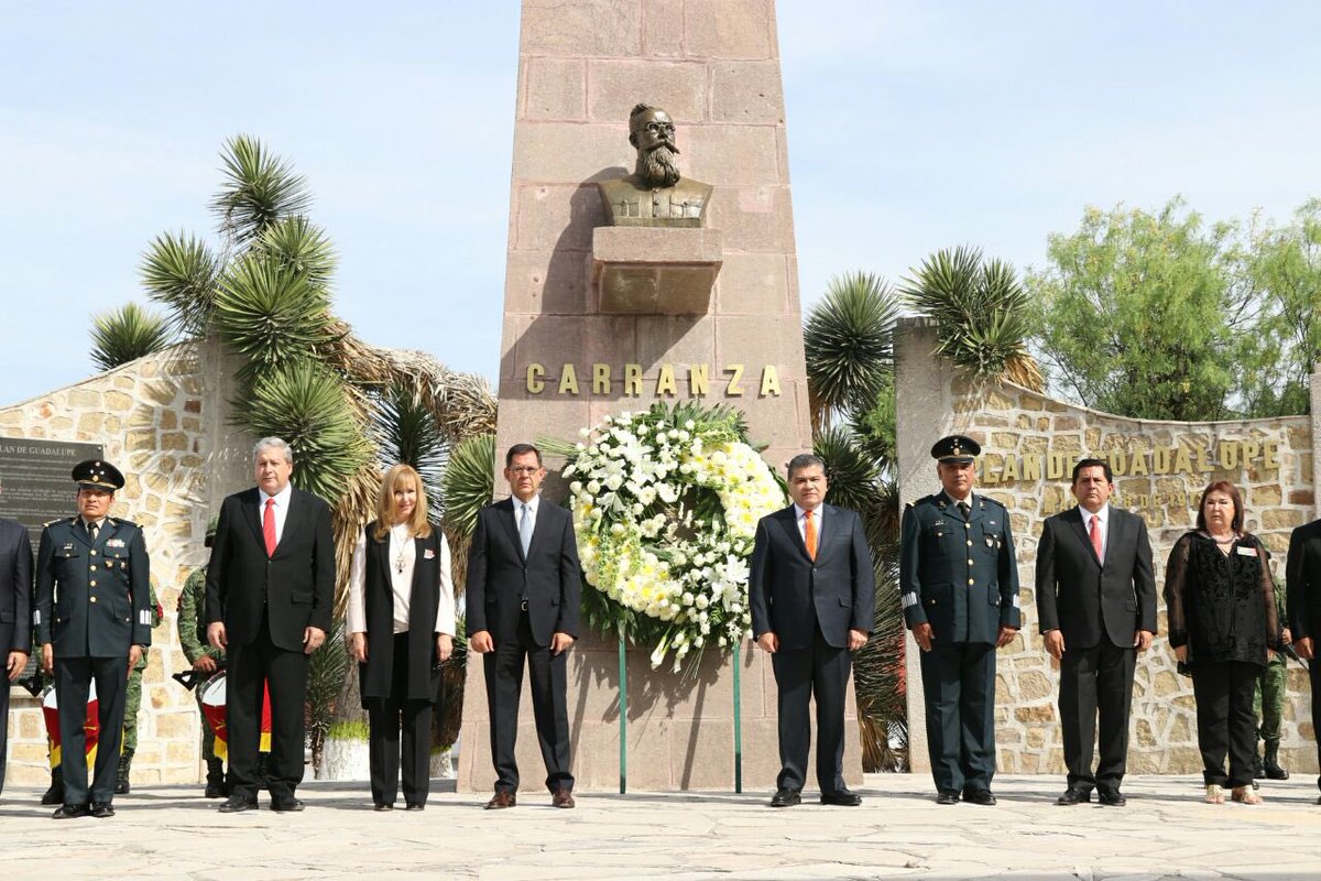 Conmemoran 105 Aniversario del Plan de Guadalupe