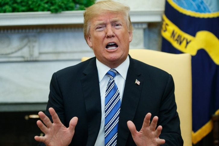 Protestan contra posible visita de Trump a México