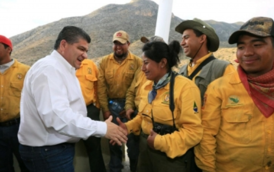 Controlan al 100 por ciento incendio en Sierra de Zapalinamé, Coahuila