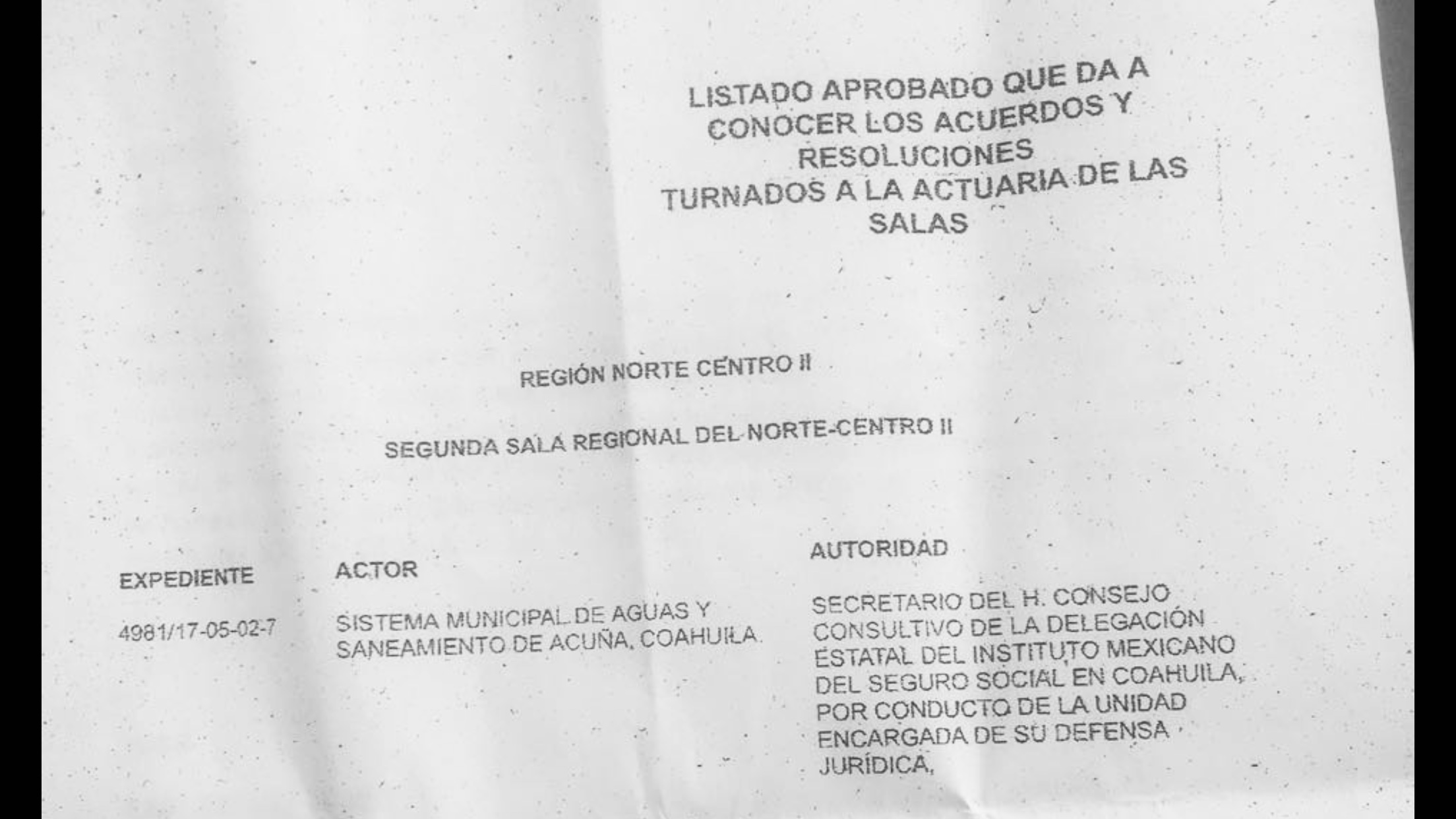 Embargan IMSS e Infonavit a Simas Acuña