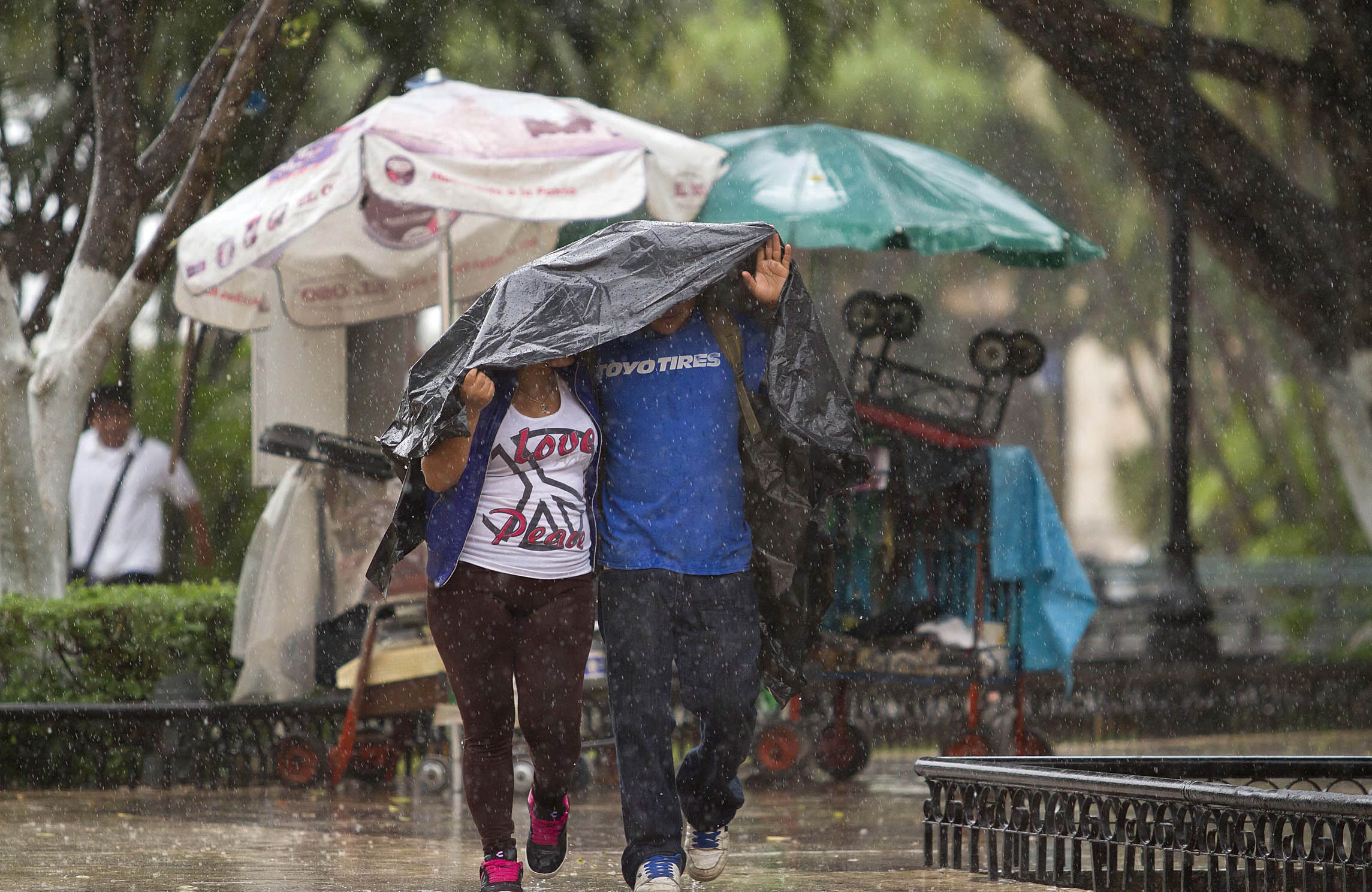 Persisten altas temperaturas y lluvias en la mayor parte de país