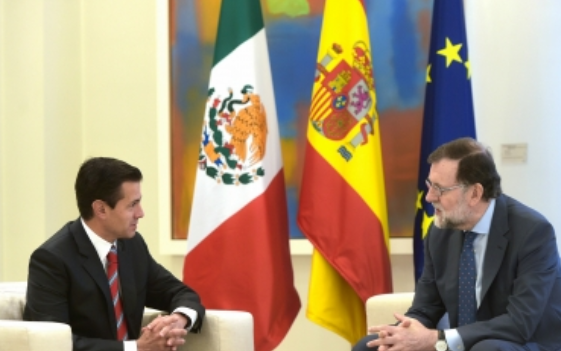 Peña Nieto y Mariano Rajoy dialogan sobre acuerdo comercial con la UE