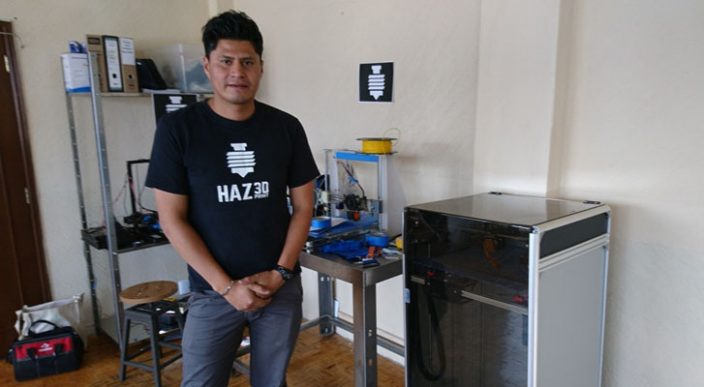 Emprendedor mexicano crea impresoras en 3D