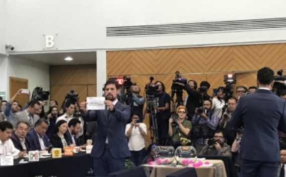 Realiza INE sorteo para presencia de candidatos presidenciales en debate