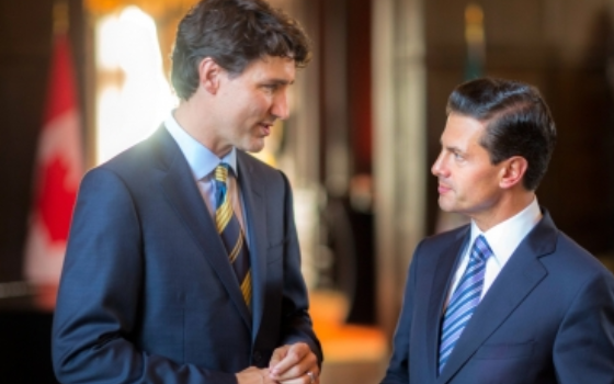 Trudeau se reunirá con Peña Nieto en Cumbre de las Américas