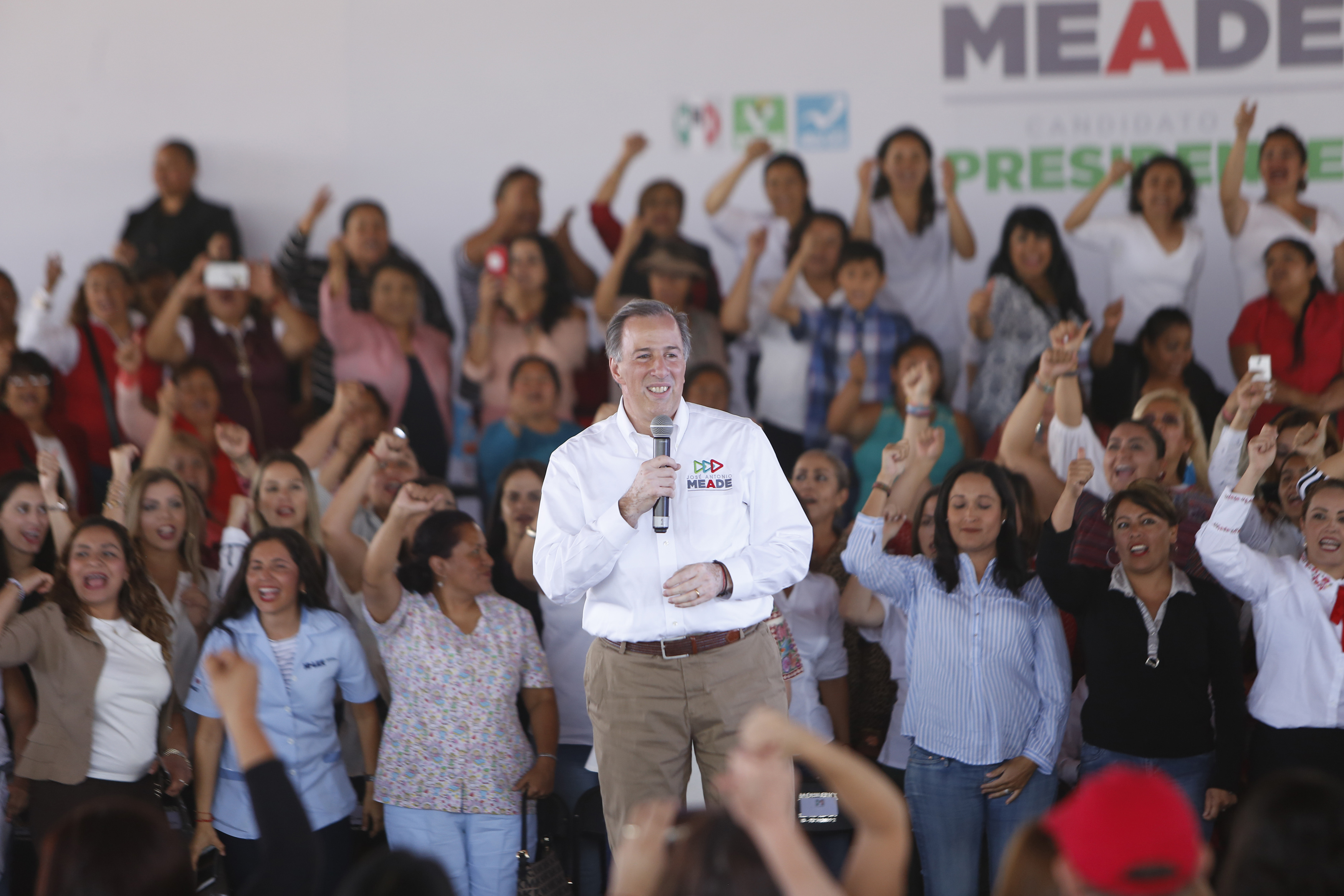 Meade asegura que hay ánimo para ganar la elección del 1 de julio