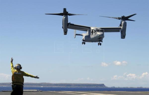 Despliega EUA polémicas aeronaves Osprey en Japón