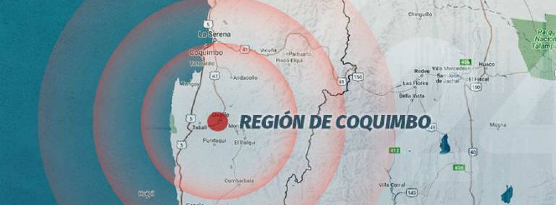 Remece sismo de magnitud 6.2 la zona centro-norte de Chile