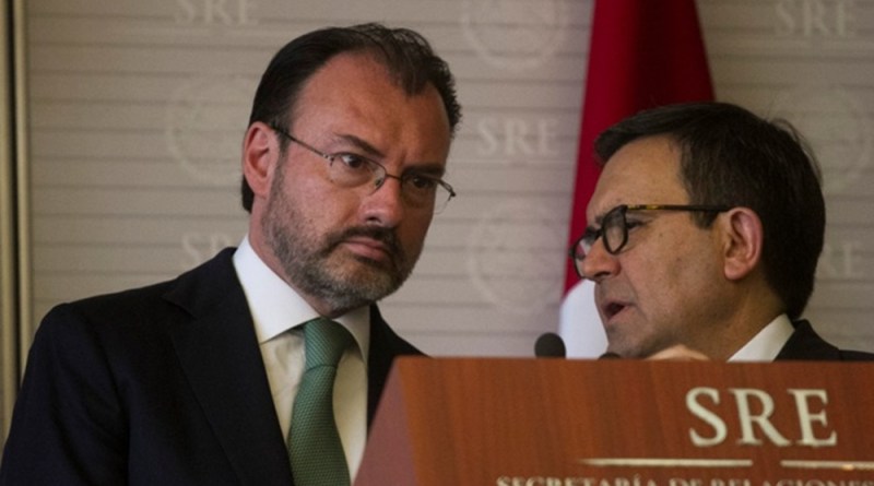 Videgaray y Guajardo realizarán gira de trabajo por Washington