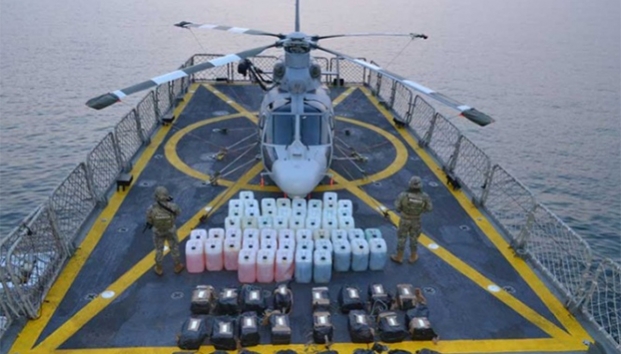 Aseguran media tonelada de cocaína frente a Acapulco