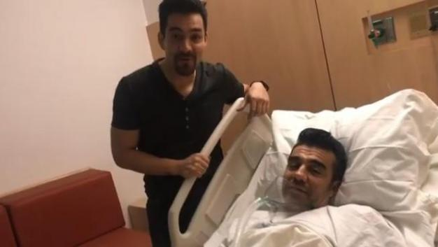 Operan de emergencia a Adrián Uribe