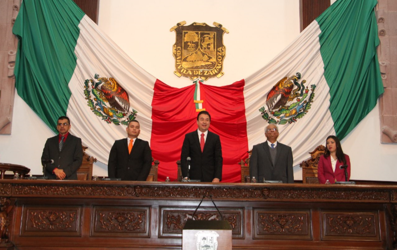 Inicia el Periodo de Instalación de la Sexagésima Primera Legislatura del Congreso del Estado de Coahuila