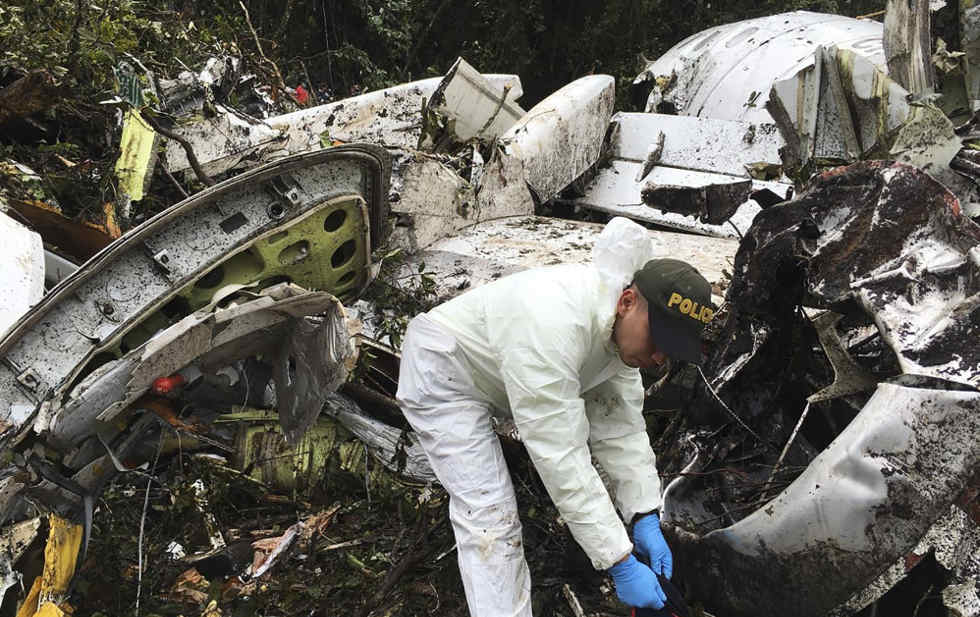 Tragedia del Chape fue por falta de combustible del avión