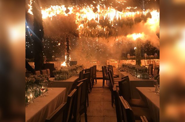 VIDEO: Incendio arrasa con boda en Jalisco