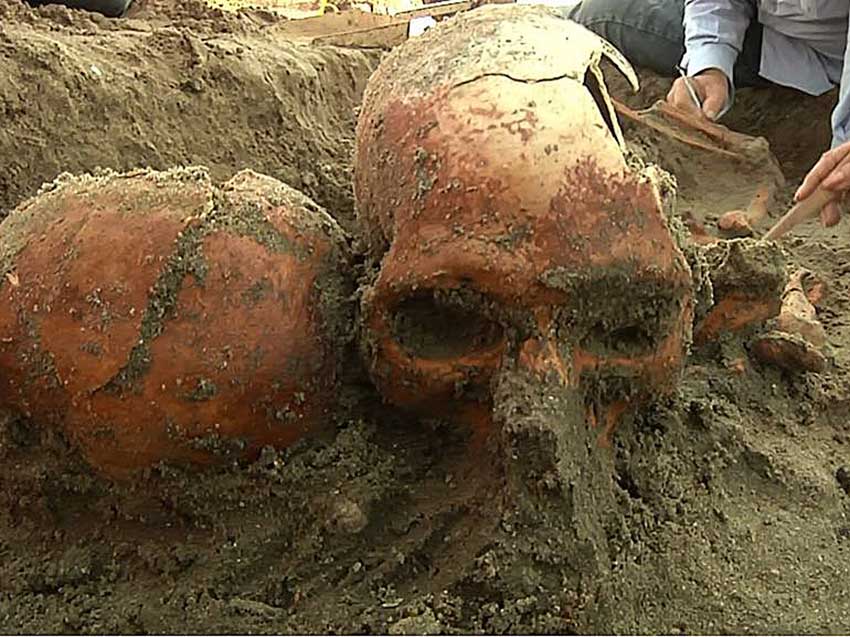 Descubre IPN entre la arena restos humanos del año 1,100 d.C.