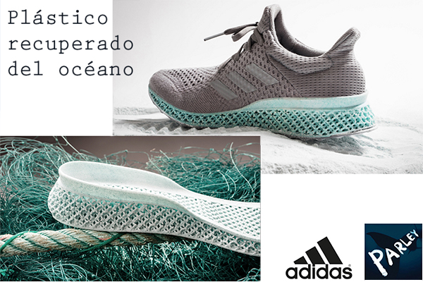 Adidas quiere usar plástico reciclado para todos sus productos en 2024