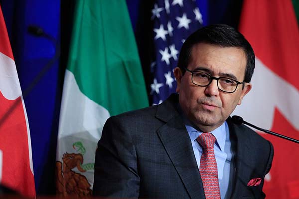 ‘Acuerdo de principio para TLCAN podría darse en mayo’