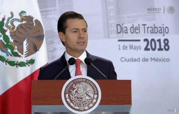 Infonavit, piedra angular en creación de patrimonio, destaca Peña Nieto