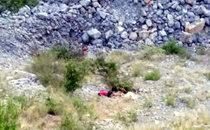 Hallan en el fondo de barranco los cuerpos de seis mujeres en Tamaulipas