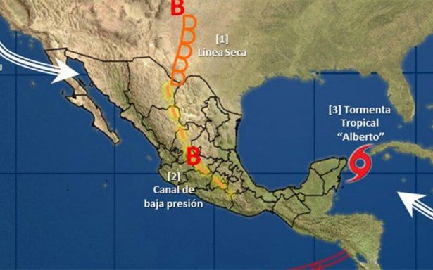 Tormenta tropical Alberto continúa alejándose de costas nacionales