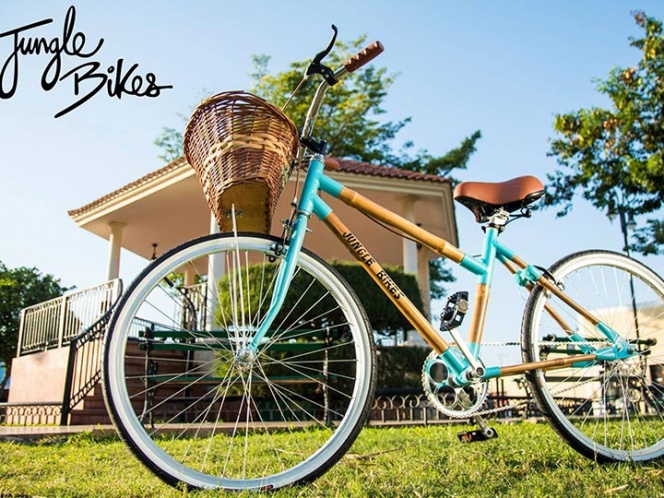 Joven crea bicicletas bambú en Yucatán