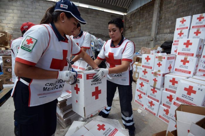 Cruz Roja entregó más de cuatro mil toneladas de ayuda durante sismos