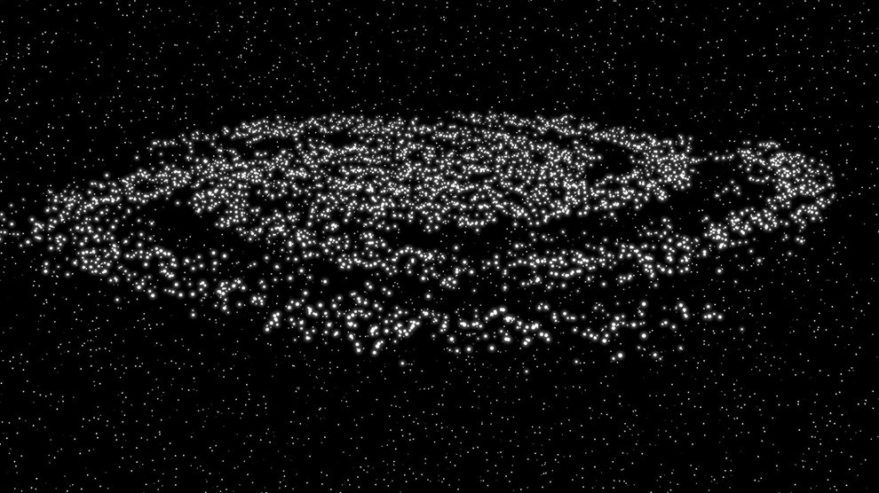 Astrónomos hallan estrella de neutrones fuera de la Vía Láctea