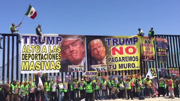 Activistas y migrantes mexicanos organizan “mega mentada” a Donald Trump