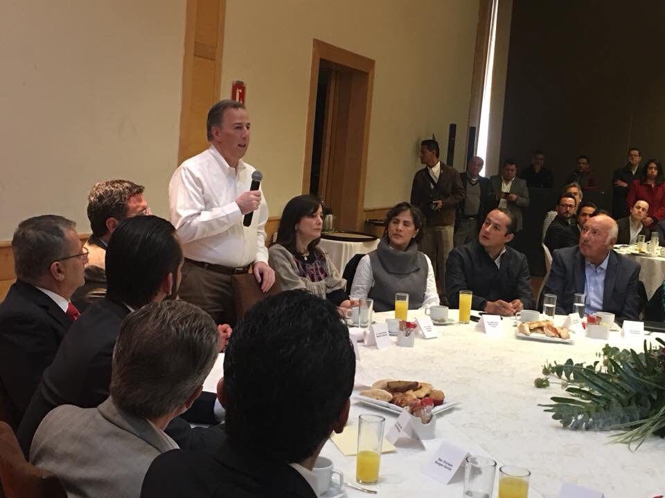 Candidato José Antonio Meade sostendrá hoy actividades privadas