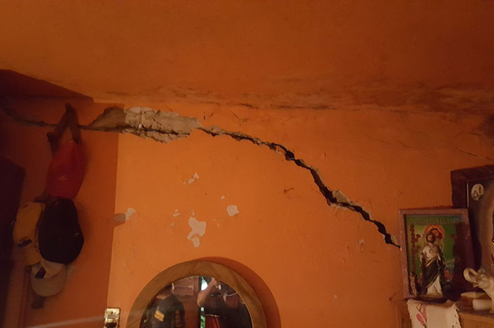 Sismo deja daños menores en Zitácuaro, Michoacán