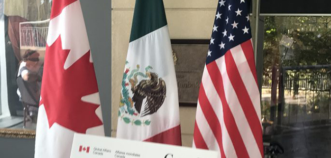 Preocupa a empresarios de Canadá que se alargue negociación del TLCAN