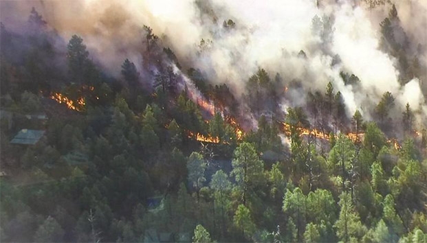 Fuego consume más de 3 mil hectáreas de bosque en Arizona
