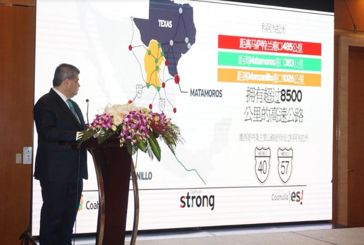 Reuniones con 23 empresarios chinos alimentan el interés por Coahuila