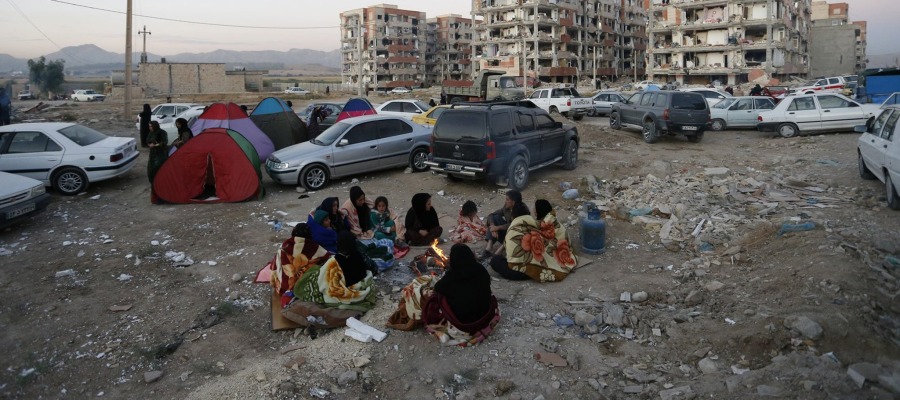 Continúan los sismos en Irán, ahora uno de 4.8 grados deja 130 heridos