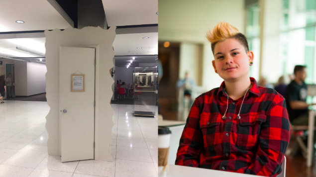 Universidad instala “armario para llorar” para estudiantes estresados