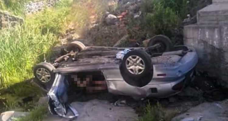 Fatal accidente deja cinco muertos en Pachuca