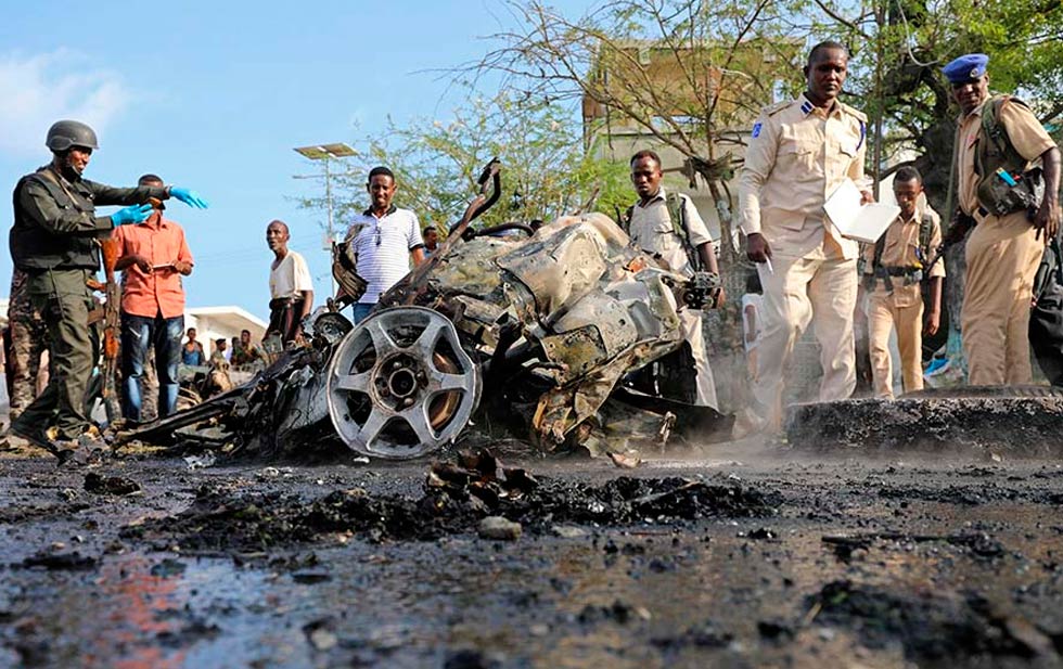 Explosivo deja 7 soldados muertos en sur de Somalia