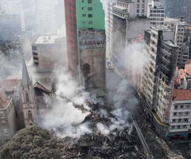 Decenas de desaparecidos tras el dramático derrumbe en Sao Paulo