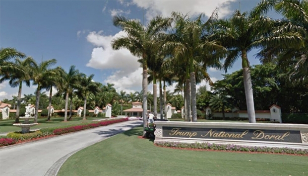 Abre un hombre fuego en club de golf de Trump