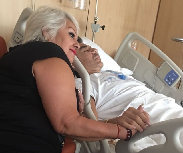 Operan por tercera vez al actor Adrián Uribe