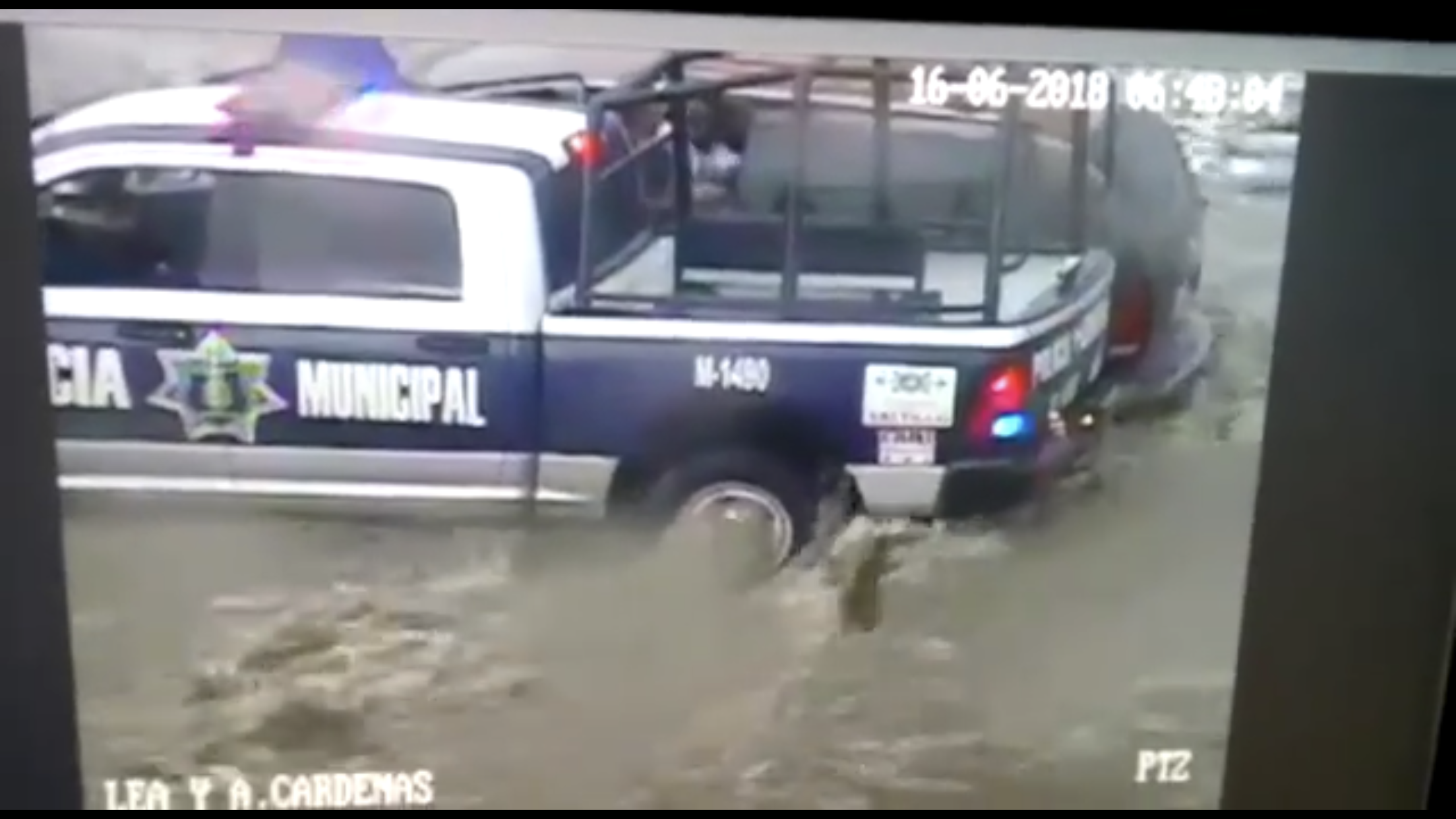 Brinda municipio apoyo ante fuertes lluvias