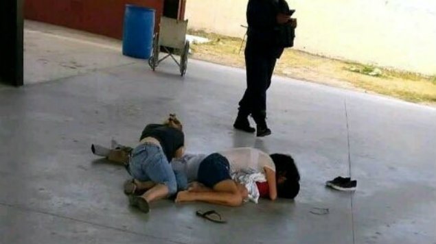 Bala perdida mata a niño en el patio de su escuela en Reynosa