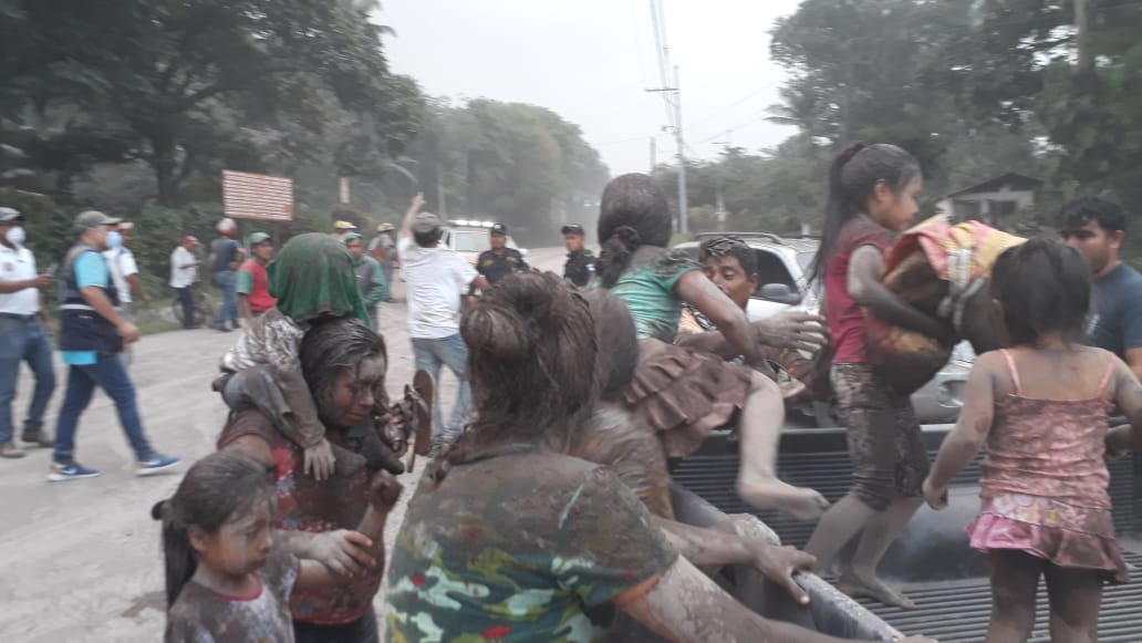 Decretan en Guatemala Estado de Calamidad Pública por erupción volcánica