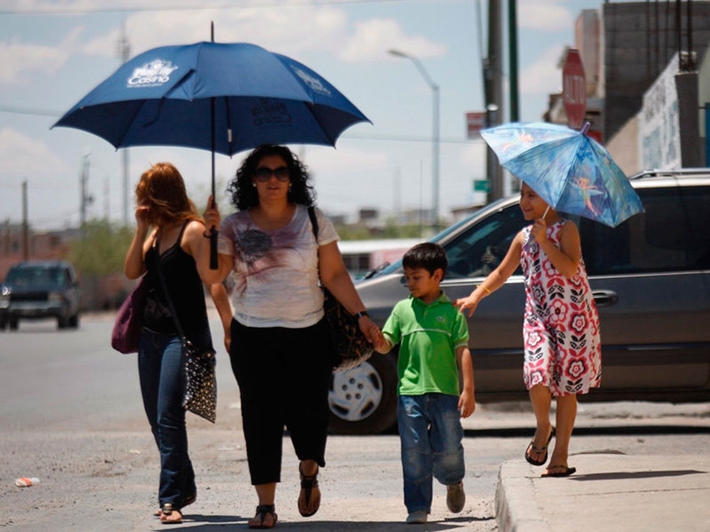 Noreste del país prevé temperaturas de hasta 42 grados y vientos fuertes