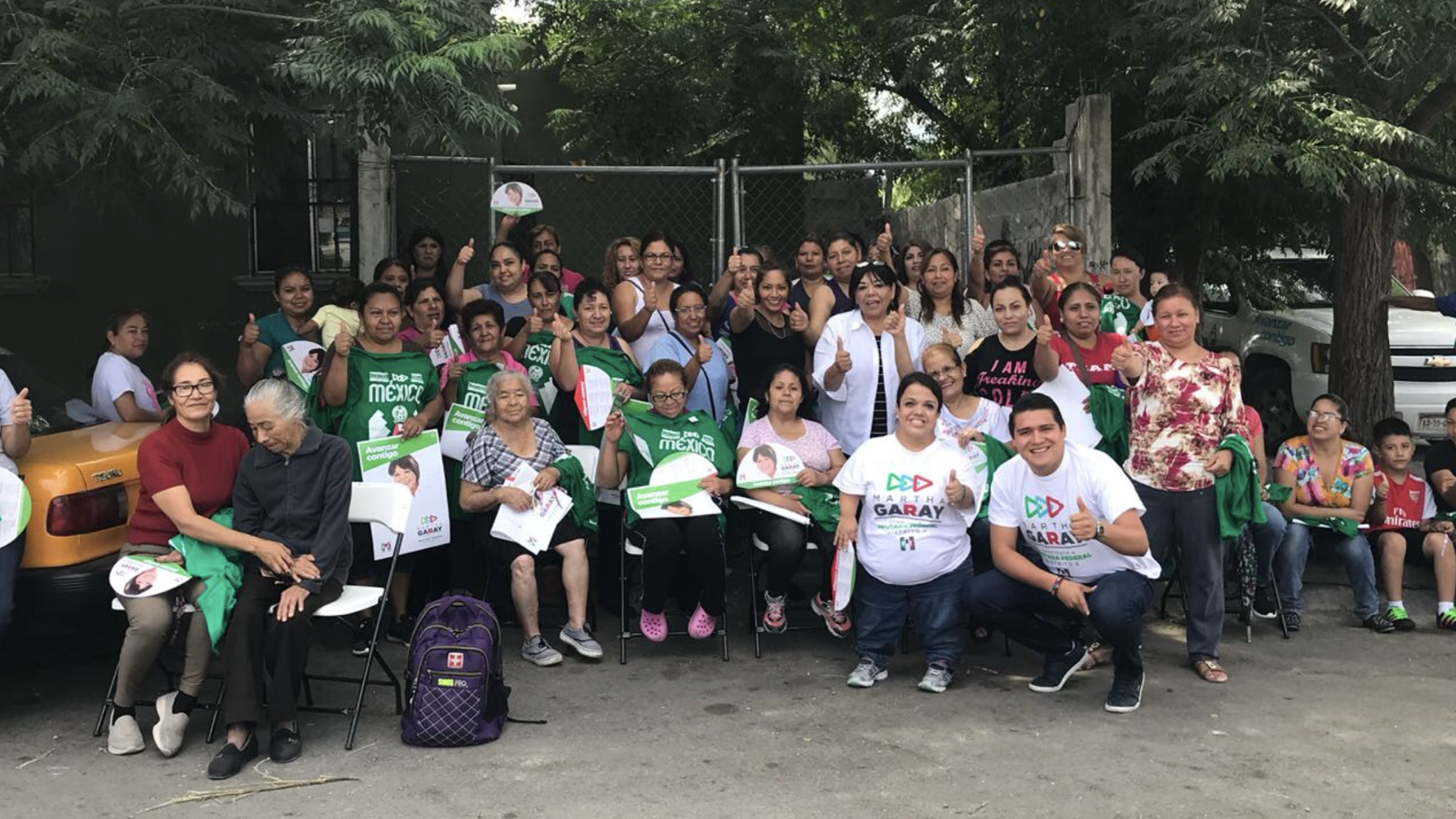 Recorre Martha Garay colonias Ampliación Herradura, Herradura y Nogales