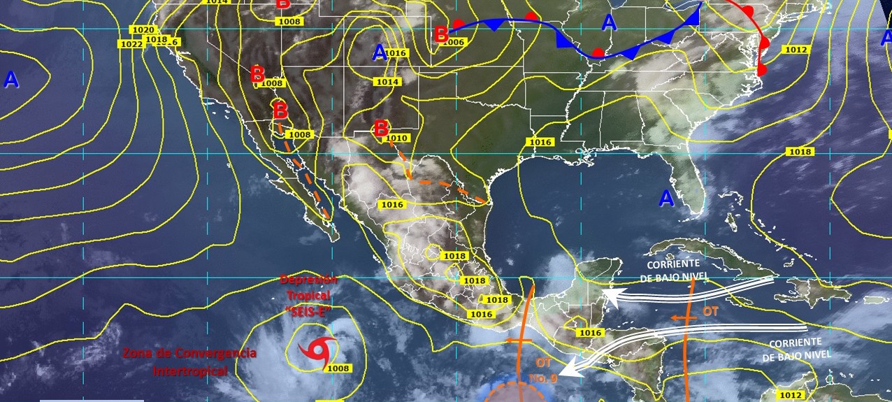 Tormenta tropical Emilia se aleja de costas nacionales