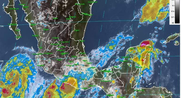 Depresión tropical al sur de Guerrero se fortalecerá en próximas horas