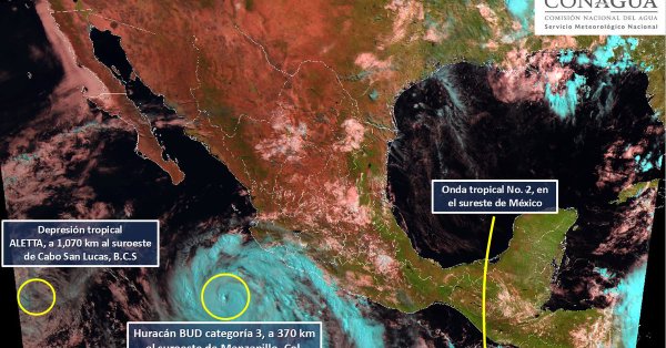 Cierran el puerto de Manzanillo por huracán “Bud”