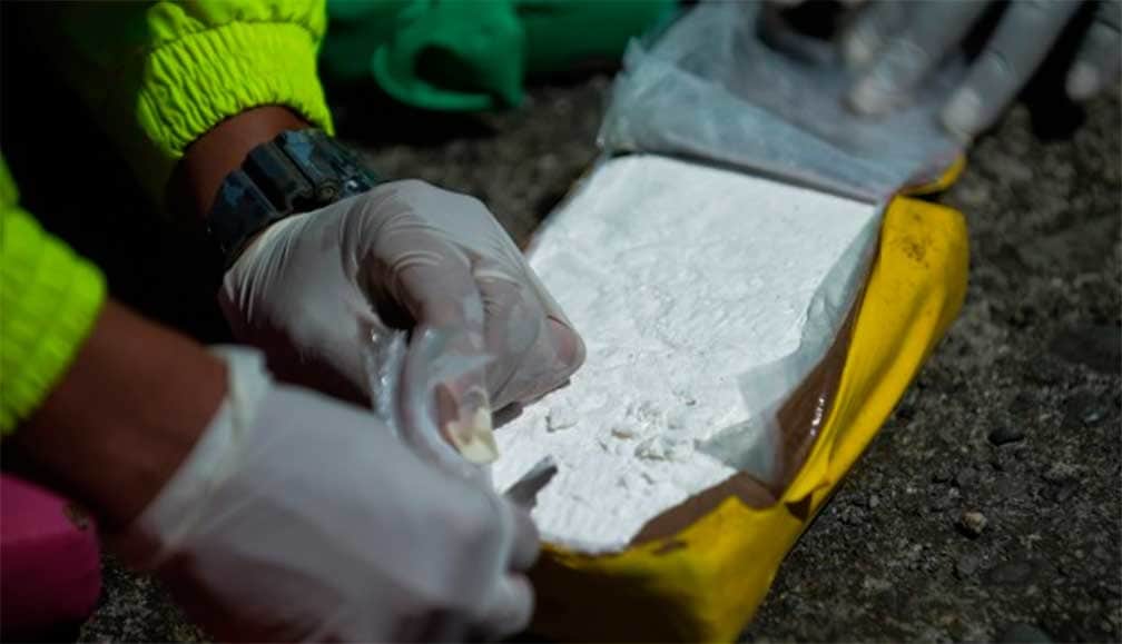 Capturan a 16 mexicanos con mil 300 kilogramos de cocaína en Colombia
