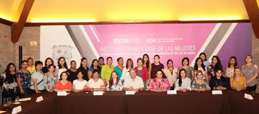 Celebran Primer Encuentro de Titulares de las Instancias Municipales para las Mujeres de Coahuila
